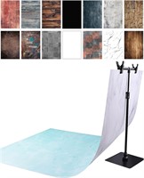 7PCS 22x34in Photography Backdrops with Stand