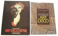 Two volumes on Art Deco subject