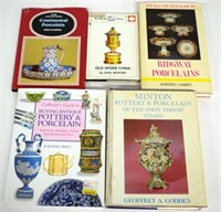 Five volumes on English & Continental porcelain