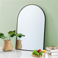 SE3037 Arched Vanity Mirror Black 30x 20