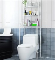 E9529  TINANA Metal Bathroom Stand White 3 Tier.