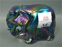 Fenton Carnival Glass NFGS Elephant Souvenir