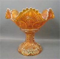 Imperial Marigold Twins Punch Bowl & Base