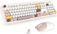 MOFII Wireless Keyboard & Mouse  Retro