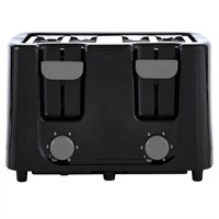 B8291  Continental Toaster 4-Slice Cool Touch Blac