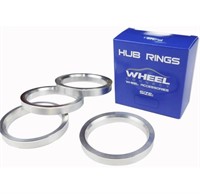 Aluminium hub centric rings