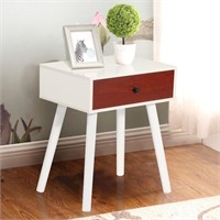 B8006 Nightstand with a Drawers Mid Century