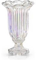 Colorful thick glass Vase