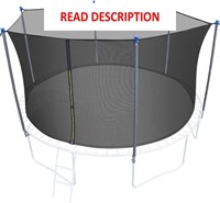10/12/14/16FT Trampoline Replacement Enclosure Net