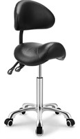 Saddle stool rolling chair