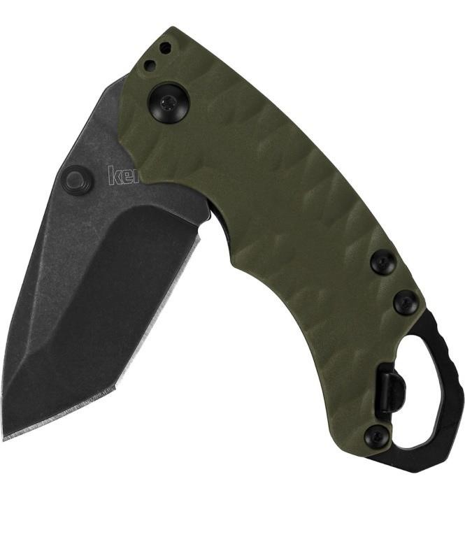 2.6" Green Kershaw Shuffle II Folding Pocket Knife
