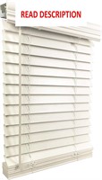 $76  US Window 2 Faux Wood Blinds  35 x 60