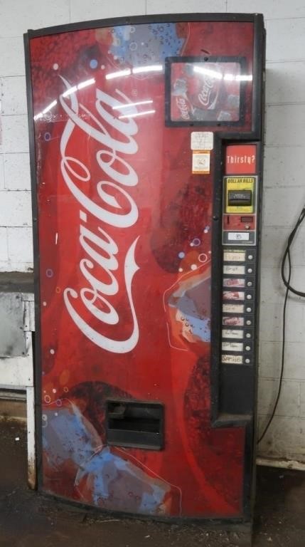 Vintage Coca Cola Vending Machine-*Does Not Power