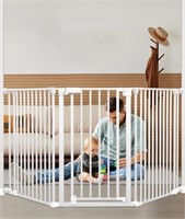 E8018  Extra Wide Baby Safety Gate for Doorways