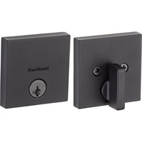 SM2432  Kwikset Downtown Deadbolt - Matte Black