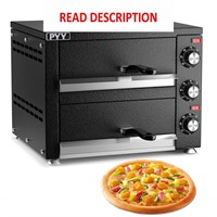 $200  PYY Countertop Pizza Oven  2-Layers  Timer