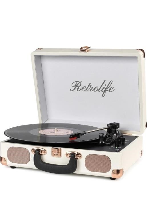 Turntable vinyl record player