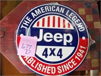Jeep sign