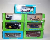 Seven various Elicor model cars