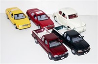 Three various die cast Saico model cars