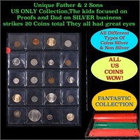 Unique Father & 2 Sons US ONLY Collection,The kids