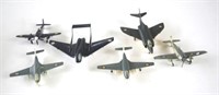 Box of various British post war model jets