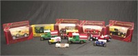 Five boxed Matchbox models of yesteryear