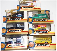 Seven Matchbox GOLD series incl. limited editions