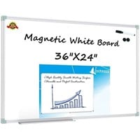 SE3035 Magnetic Dry Erase White Board 36 x 24