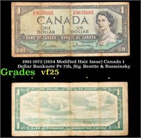 1961-1972 (1954 Modified Hair Issue) Canada 1 Doll