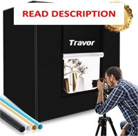$160  Travor Photo Light Box  126 LED  35/90cm