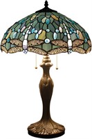$186  Sea Blue Tiffany Lamp 16X16X24 Inches S147