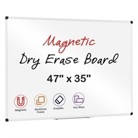 SE3046 Magnetic Dry Erase White Board 47 x 35