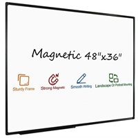SE3048 Dry Erase Magnetic White Board 48 x 36