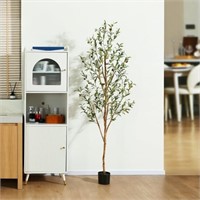 FM3033 6 ft Artificial Olive Plant