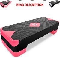 $42  Aerobic Stepper  26.5  Pink&Black