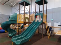 Commercial Grade Green Playhouse Plus Additional