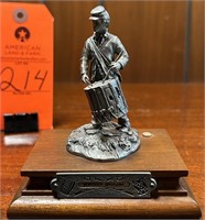 "Johnny Shiloh" Chilmark pewter statue