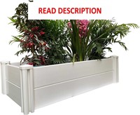 $80  4'x2' Vinyl Raised Garden Bed  Whelping 4x2ft