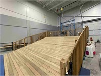 Massive Cedar Deck Ramp - Excellent Quality Lumber