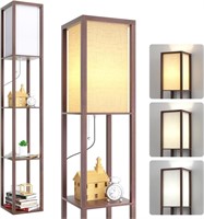 W2089  Shelf Floor Lamp for Living Room 63.