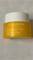 Clarins tonic body polisher with essential oils