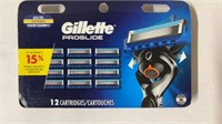 Gillette proglide 12 cartridges