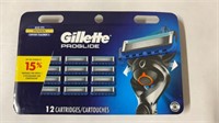 Gillette 12 cartridges pro glide