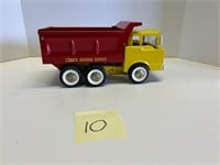 Structo Toys Grading Service Dump Truck