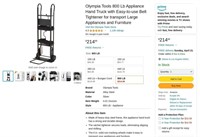 W2208  Olympia Tools 800 Lb Appliance Hand Truck