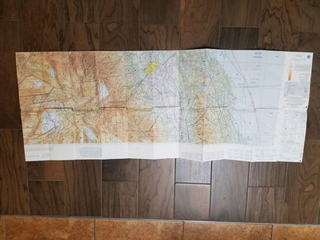 San Fransisco Sectional Aeronautical Chart P3461