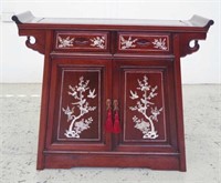 Chinese rosewood altar cabinet