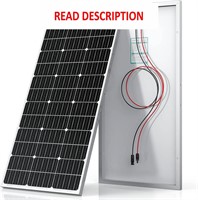 $70  Allto Solar 100W 12V Panels  PV Charger for R