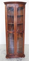 Corner display cabinet